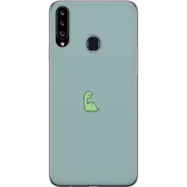 Kompatibelt Mobilskal till Samsung Galaxy A20s Tiny Dino