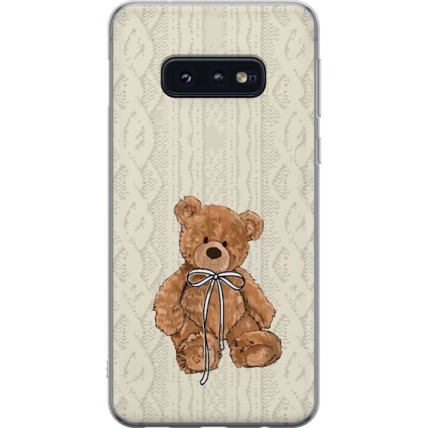 Samsung Galaxy S10e Gjennomsiktig deksel Liten Bamse – klassisk bamse i enkel design