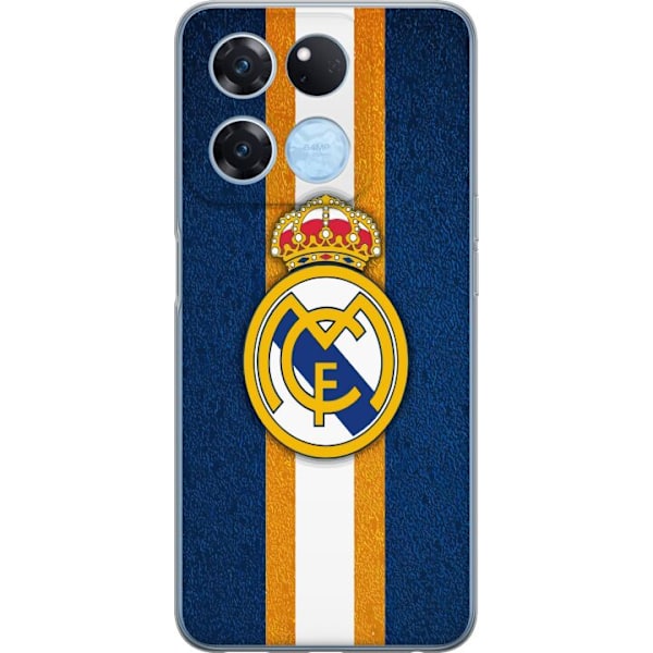 OnePlus Ace Racing Läpinäkyvä kuori Real Madrid CF