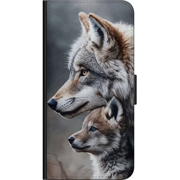 Kompatibel Tegnebogsetui til OnePlus 9 Pro Ulve Vilde Ulv Dyr Mystik