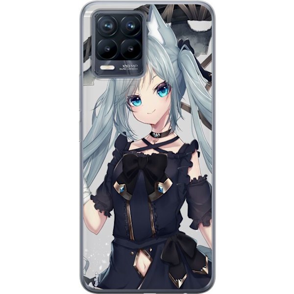 Realme 8 Kuori / Matkapuhelimen kuori - Kissatyttö