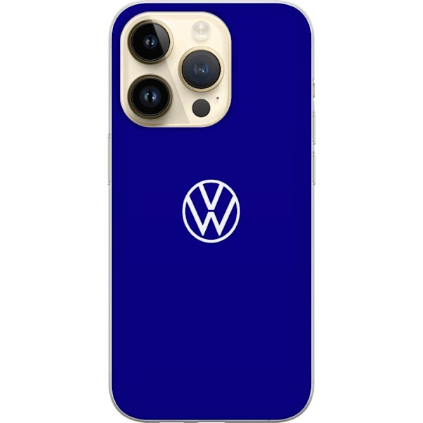 Apple iPhone 14 Pro Gennemsigtig cover Volkswagen