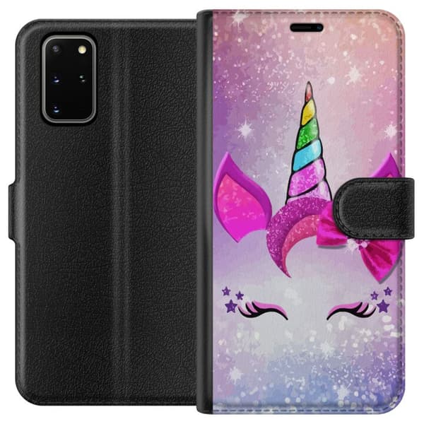 Yhteensopiva Lompakkokotelo Samsung Galaxy S20+ Einokorppi