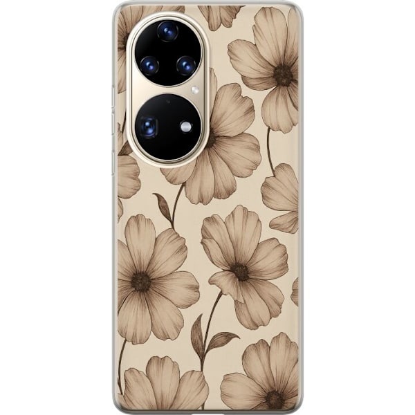 Huawei P50 Pro Genomskinligt Skal Pastel Rush