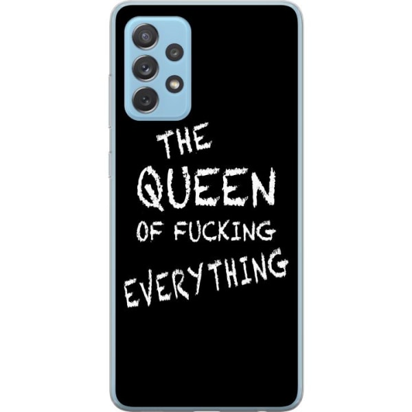 Samsung Galaxy A72 5G Läpinäkyvä kuori Kaiken kuningatar