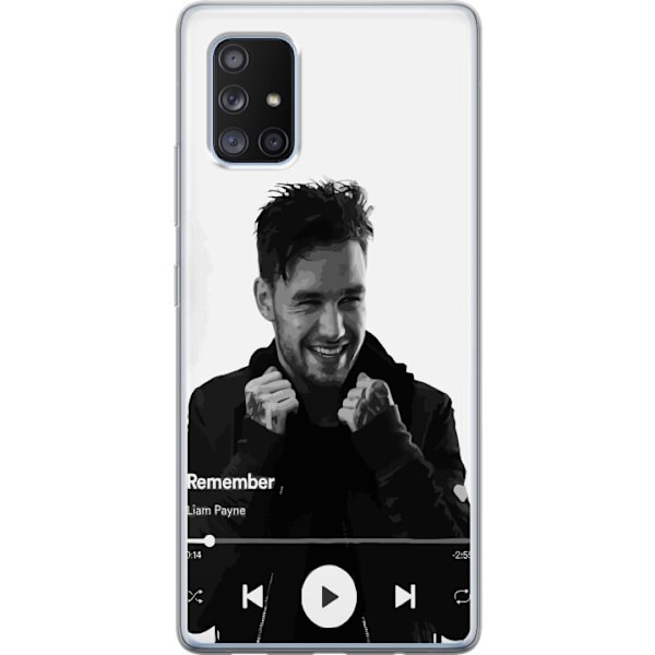 Samsung Galaxy A71 5G Genomskinligt Skal Liam Payne