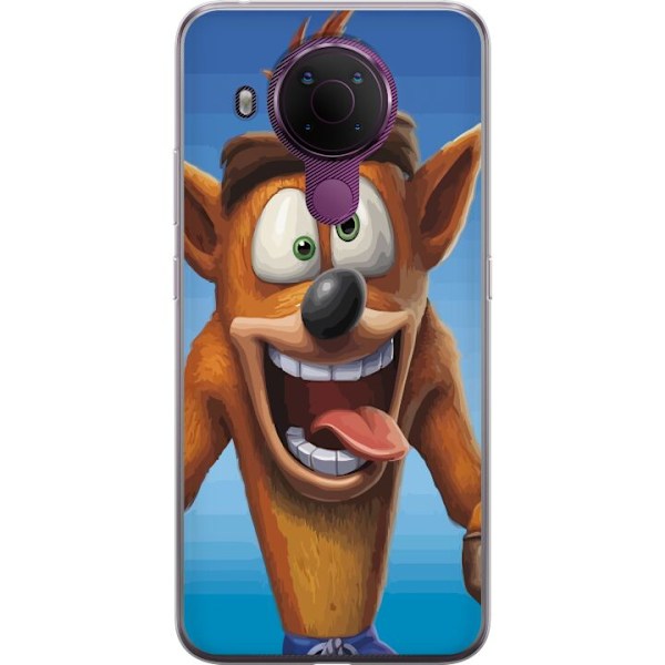 Nokia 5.4 Läpinäkyvä kuori Crash Bandicoot