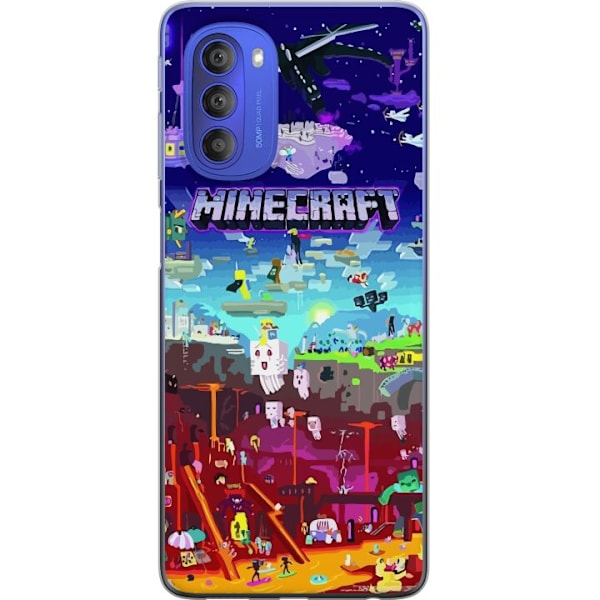 Motorola Moto G51 5G Cover / Mobilcover - MineCraft