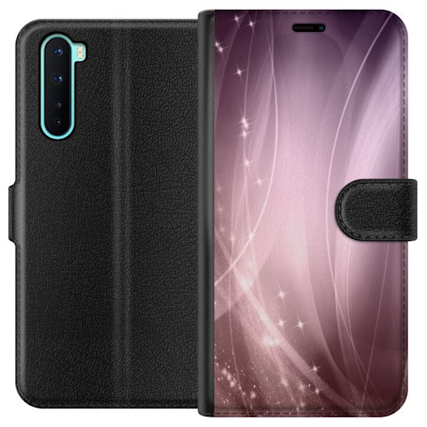 OnePlus Nord Lompakkokotelo Vaaleanpunainen