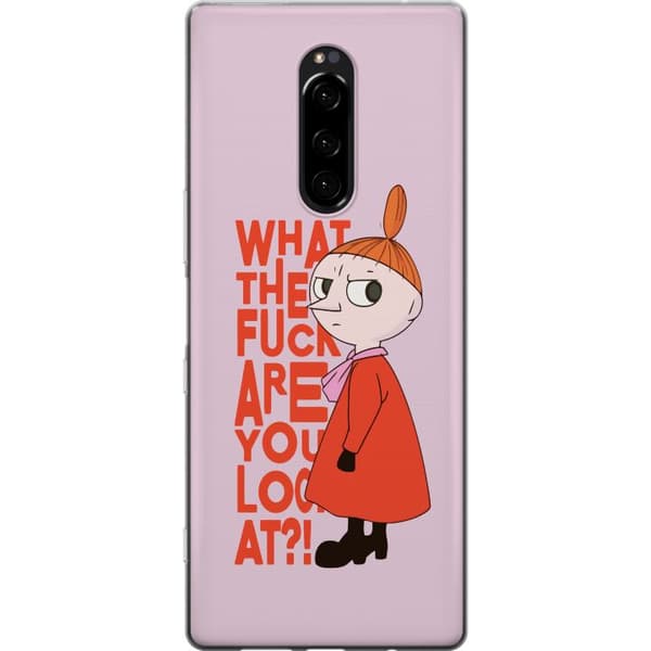 Kompatibelt Mobildeksel til Sony Xperia 1 Lilla My Förvånad rosa
