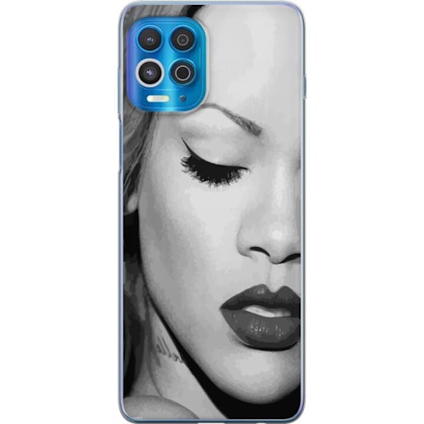 Motorola Edge S Gennemsigtig cover Rihanna – Aesthetic Edit