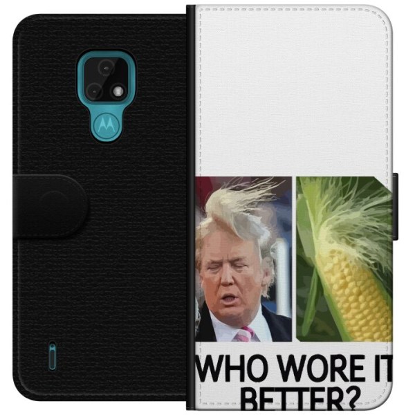 Motorola Moto E7 Lommeboketui Trump