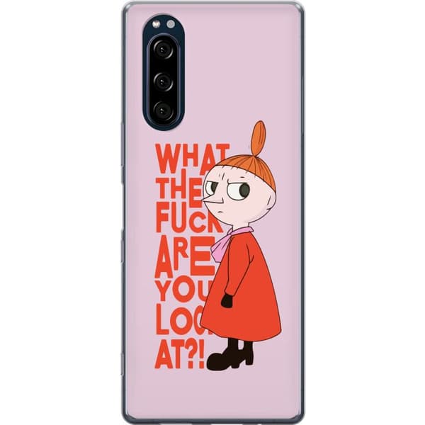 Kompatibelt Mobildeksel til Sony Xperia 5 Lilla My Förvånad rosa