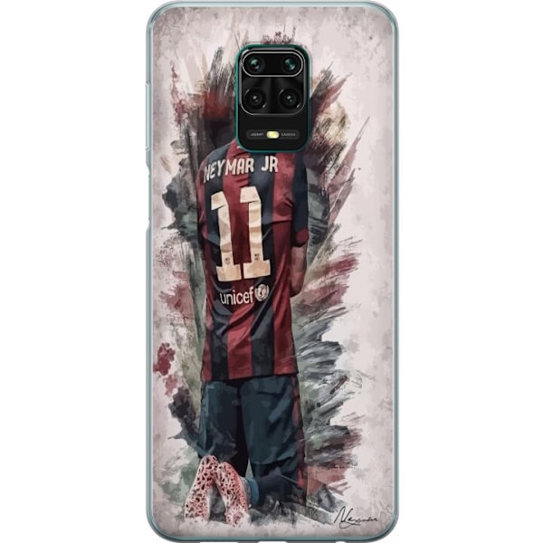 Xiaomi Redmi Note 9 Pro Läpinäkyvä kuori Neymar