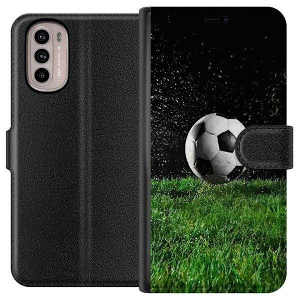 Motorola Moto G41 Lommeboketui Fotballhandling