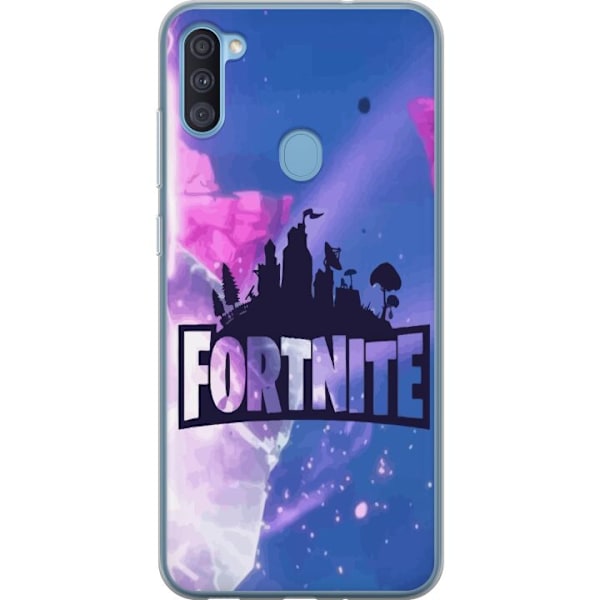 Samsung Galaxy A11 Genomskinligt Skal Fortnite