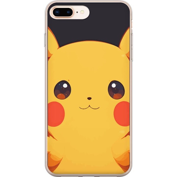 Apple iPhone 7 Plus Gennemsigtig cover Pikachu