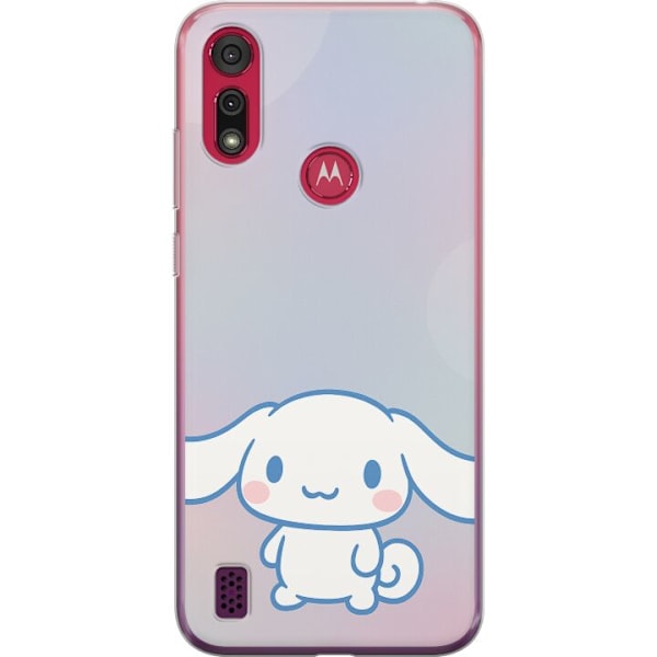 Motorola Moto E6s (2020) Läpinäkyvä kuori Kawaii Sanrio Cinnamonroll