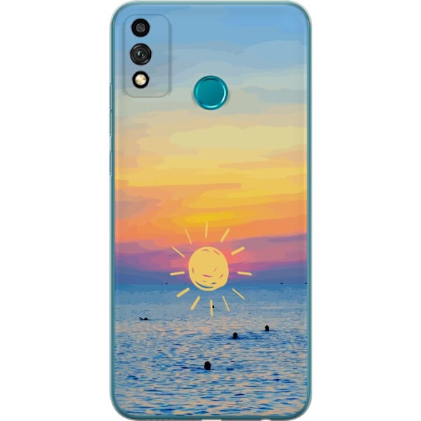 Honor 9X Lite Gennemsigtig cover Solnedgang