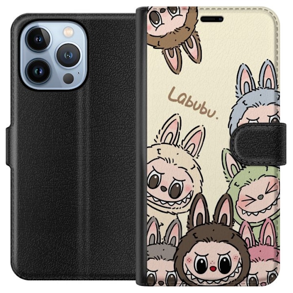 Apple iPhone 13 Pro Tegnebogsetui Labubu Pastel Collection