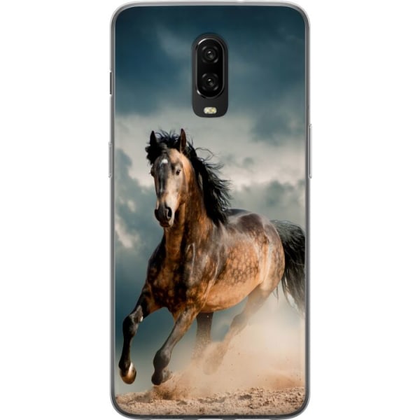 OnePlus 6T Cover / Mobilcover - Hest