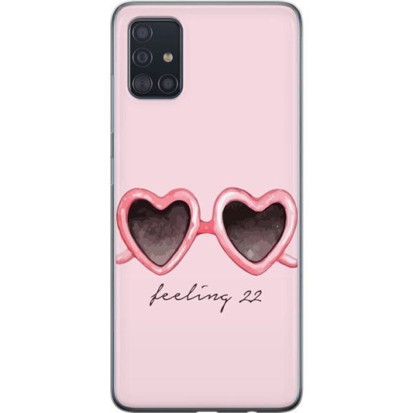 Samsung Galaxy A51 Gennemsigtig cover Taylor Swift - Feeling 2