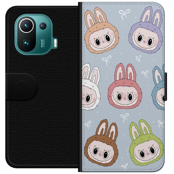 Xiaomi Mi 11 Pro Plånboksfodral Labubu Star Pattern – Stjä
