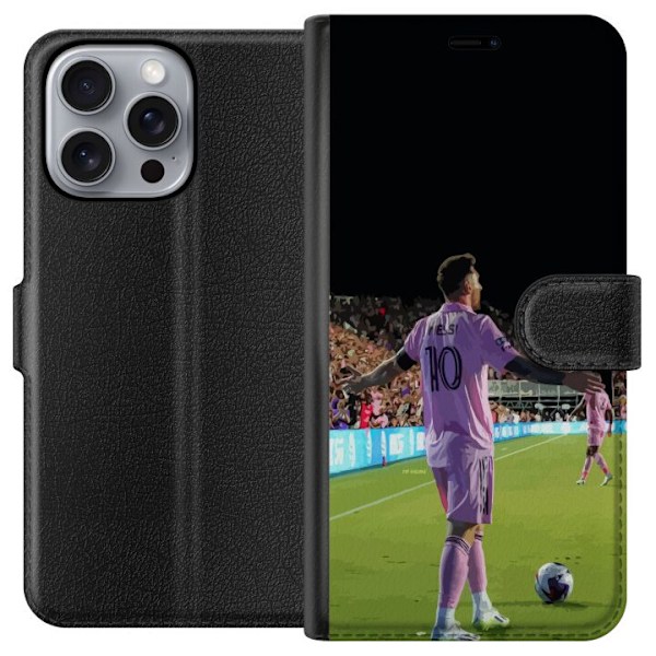 Apple iPhone 16 Pro Max Tegnebogsetui Lionel Messi