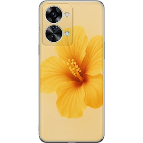 OnePlus Nord 2T Läpinäkyvä kuori Lemon Zing