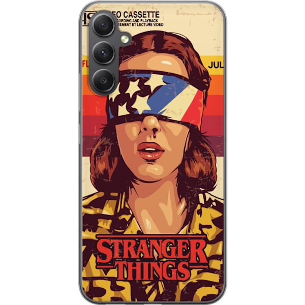 Samsung Galaxy S23 FE Gennemsigtig cover Stranger Things VHS