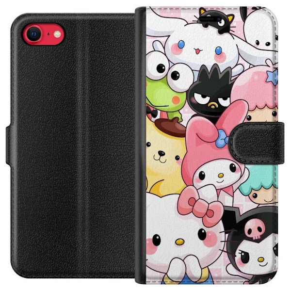 Apple iPhone 8 Tegnebogsetui Kawaii Sanrio Crew