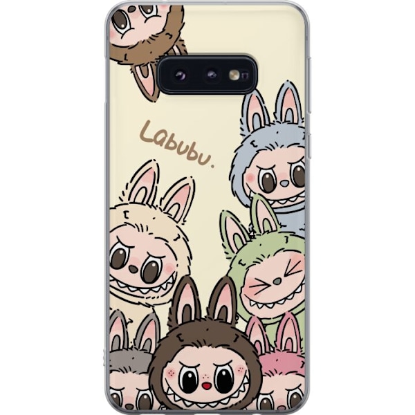 Samsung Galaxy S10e Läpinäkyvä kuori Labubu Pastel Collection