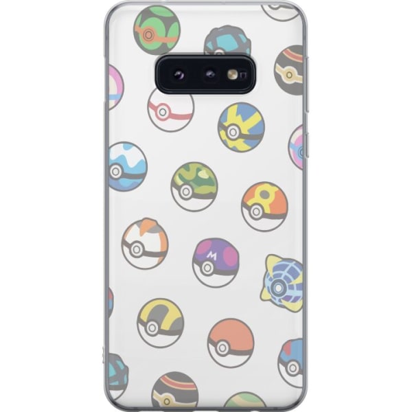 Samsung Galaxy S10e Gjennomsiktig deksel Pokemon