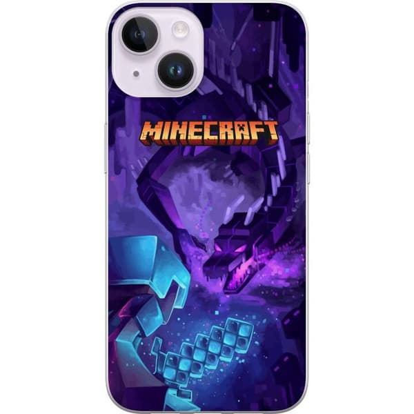Kompatibelt Mobildeksel til Apple iPhone 14 Minecraft