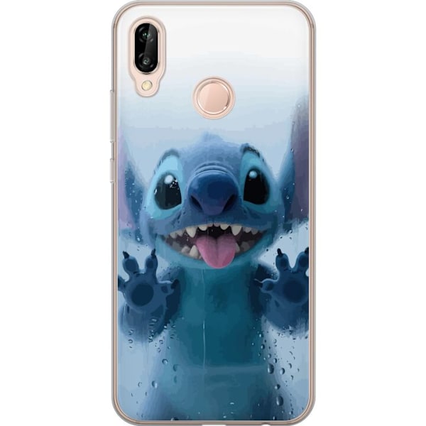 Huawei P20 lite Genomskinligt Skal Stitch Window View – Stit