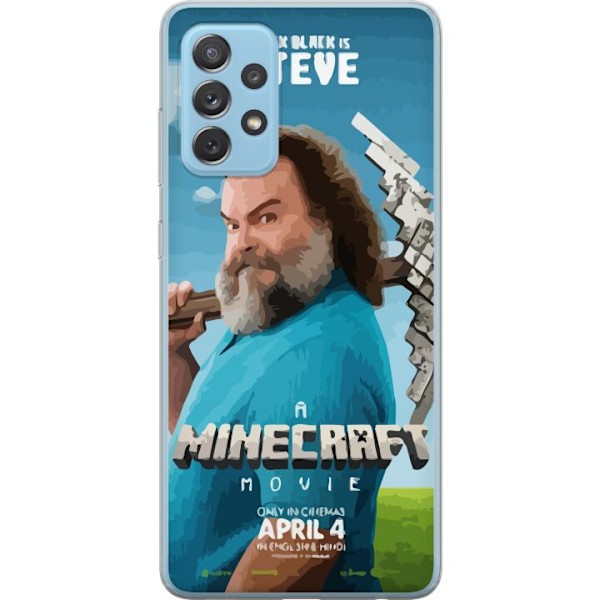 Samsung Galaxy A72 5G Läpinäkyvä kuori Minecraft-elokuva