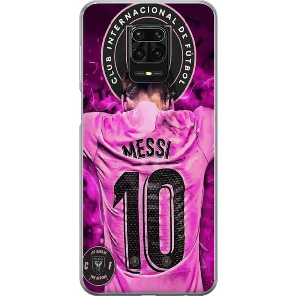 Kompatibelt Mobildeksel til Xiaomi Redmi Note 9S Messi