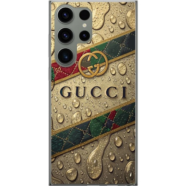 Samsung Galaxy S23 Ultra Genomskinligt Skal Gucci