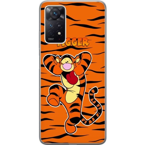 Xiaomi Redmi Note 11 Pro Gennemsigtig cover Tiger