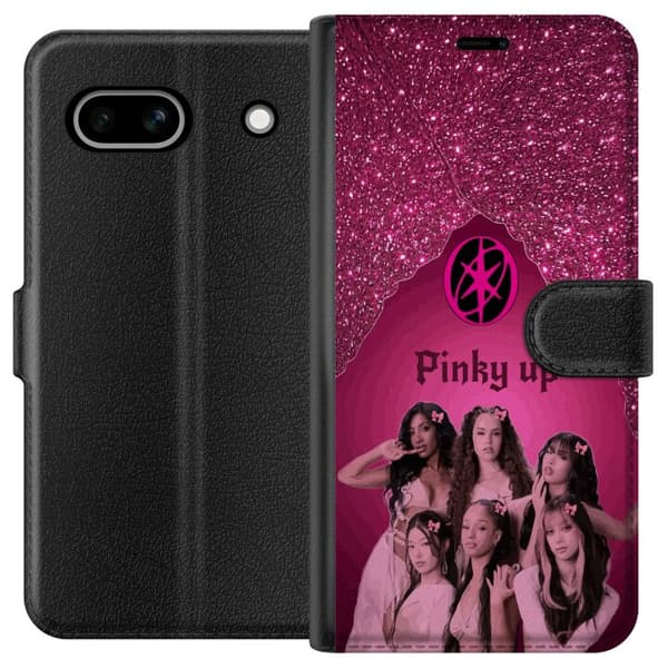Kompatibel Tegnebogsetui til Google Pixel 7a KATSEYE Pinky Up pink