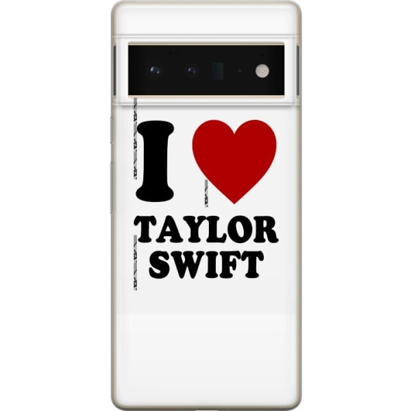 Google Pixel 6 Pro Gjennomsiktig deksel Taylor Swift