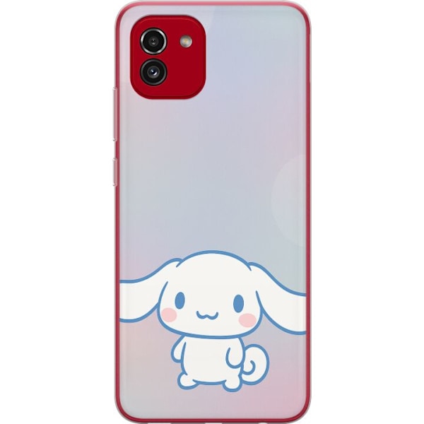 Samsung Galaxy A03 Läpinäkyvä kuori Kawaii Sanrio Cinnamonroll