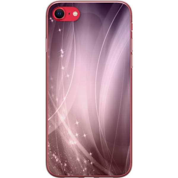 Apple iPhone SE (2020) Läpinäkyvä kuori Laventeli Tomu