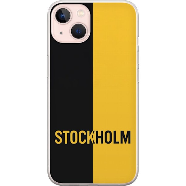 Apple iPhone 13 mini Läpinäkyvä kuori Stockholm – jalkapallo