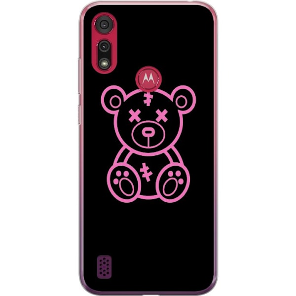 Motorola Moto E6s (2020) Läpinäkyvä kuori Teddy