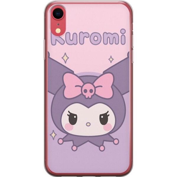 Apple iPhone XR Läpinäkyvä kuori Kuromi Kawaii