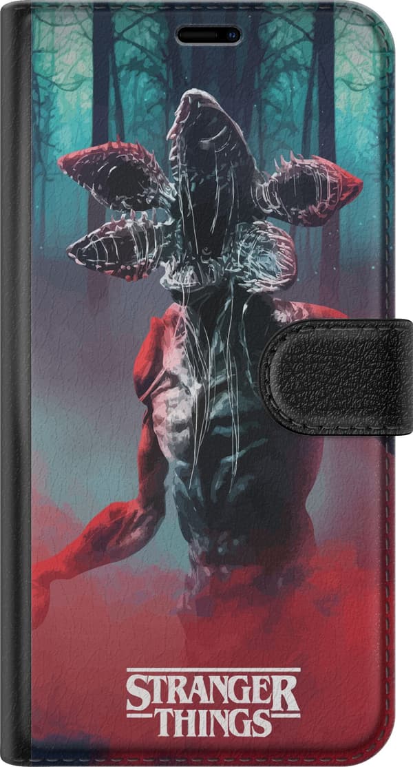 Kompatibelt Plånboksfodral till Samsung Galaxy S21 Stranger Things Monster