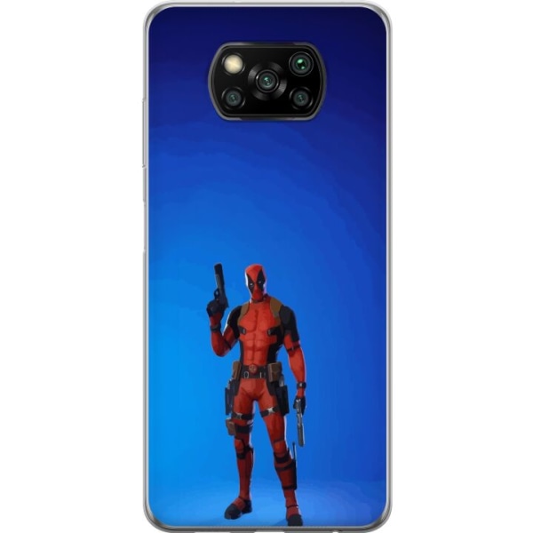 Xiaomi Poco X3 NFC Gennemsigtig cover Fortnite - Spider-Man