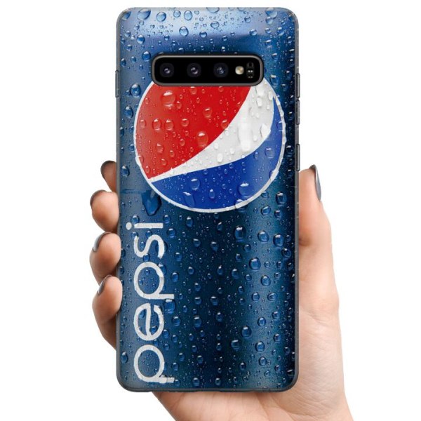 Samsung Galaxy S10 TPU Mobildeksel Pepsi