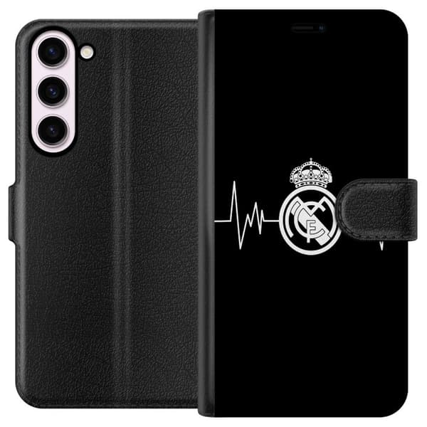 Kompatibelt Plånboksfodral till Samsung Galaxy S23+ Real Madrid CF